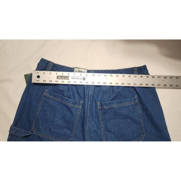 woman's jean shorts super high rise size 17 waist 38 wild fable - Picture 2 of 9